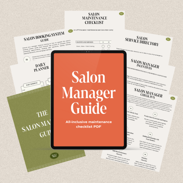 Salon Manager Guide: Comprehensive Maintenance Checklist